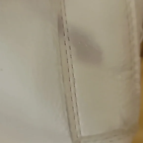 Women's White Lace-Up Boots - Picture 4 of 5